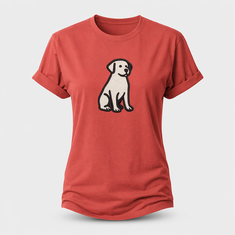 Black Labrador Retriever Loyal Companion Cotton T-Shirt