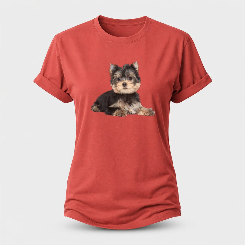 Yorkshire Terrier Women's Cotton T-Shirt