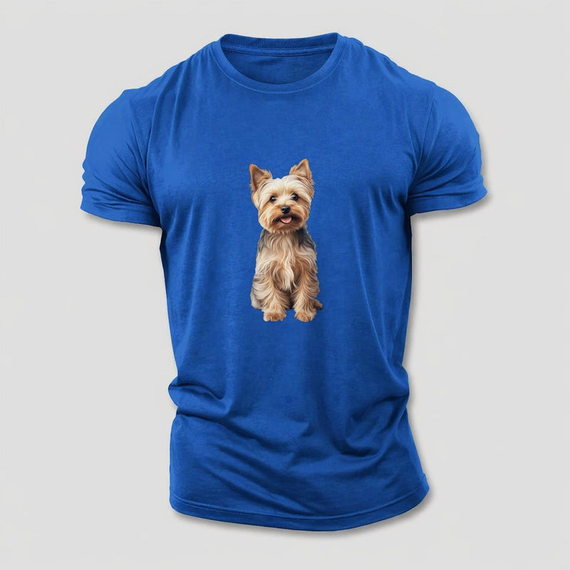 Yorkshire Terrier Dog Cotton T-Shirt