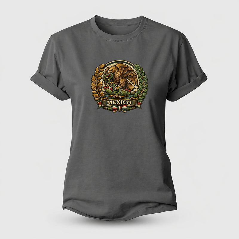 Mexico Heritage Emblem Women's Cotton T-Shirt