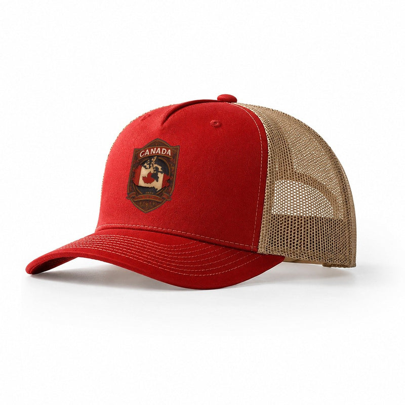 Canada Map Trucker Hat
