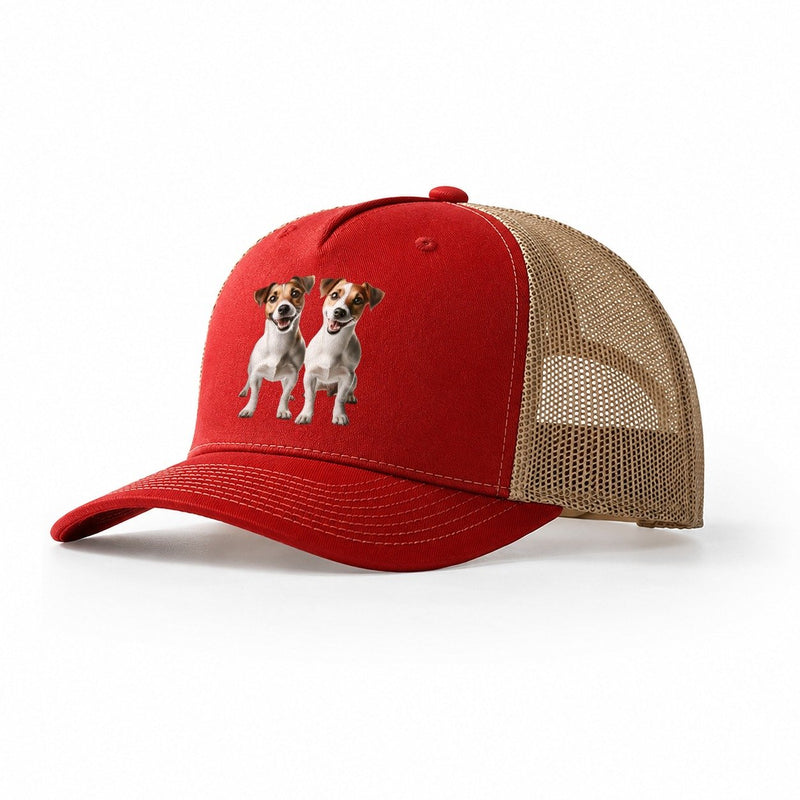 Two Jack Russels Trucker Hat