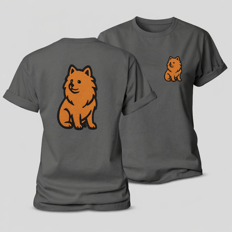 Pomeranian Orange Fluffy Charm Women's Cotton T-Shirt