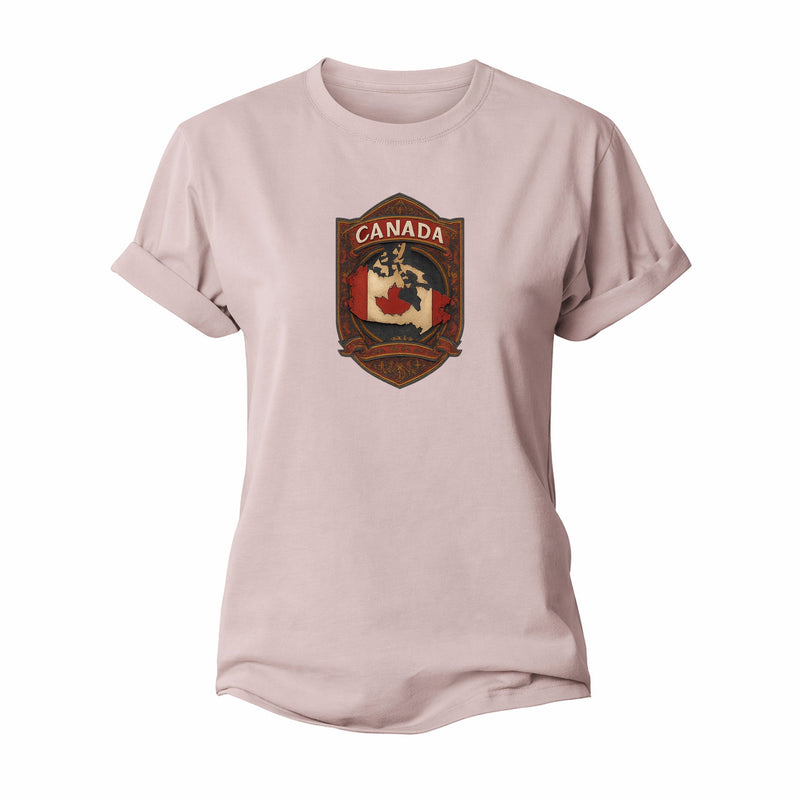 Canada Map Women's Cotton T-Shirt