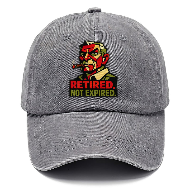 Retired. Not Expired. Classic Cap