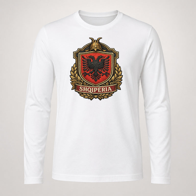 Albania Heritage Emblem Long Sleeve T-Shirt