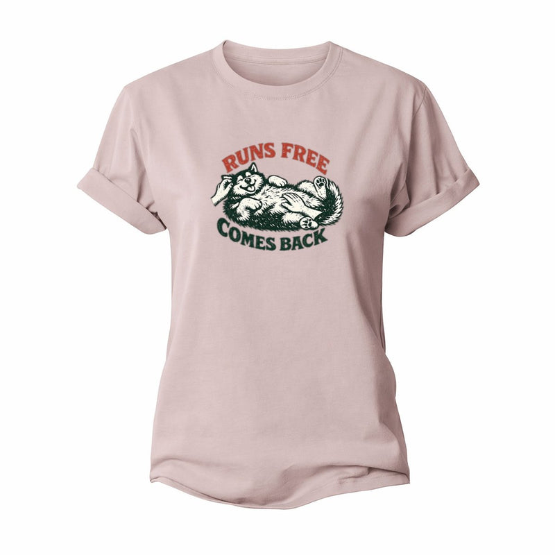 Siberian Husky Redo Women's Cotton T-Shirt