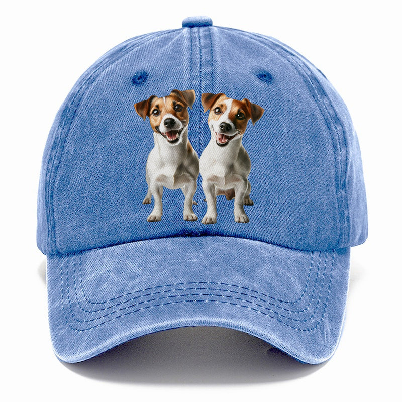 Two Jack Russels Classic Cap