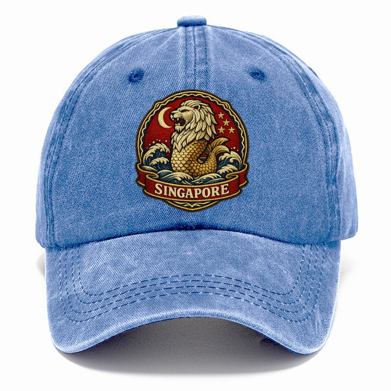 Singapore Heritage Emblem Classic Cap