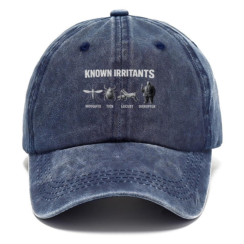 Taxonomy Specimen Chart Known Irritants Four Silhouettes In A Row Mosquito Tick Locust And A Suited Man With A Rocket Labeled Disruptor Cate Classic Cap