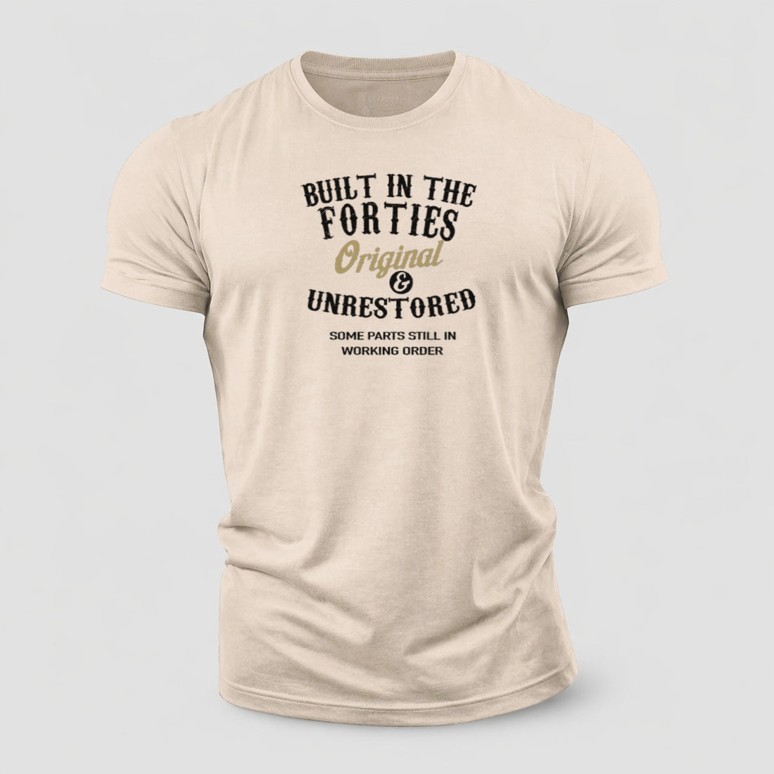Built In The Forties Original Unrestored Some Parts Still In Working Order Baseball Cap Cotton T-Shirt
