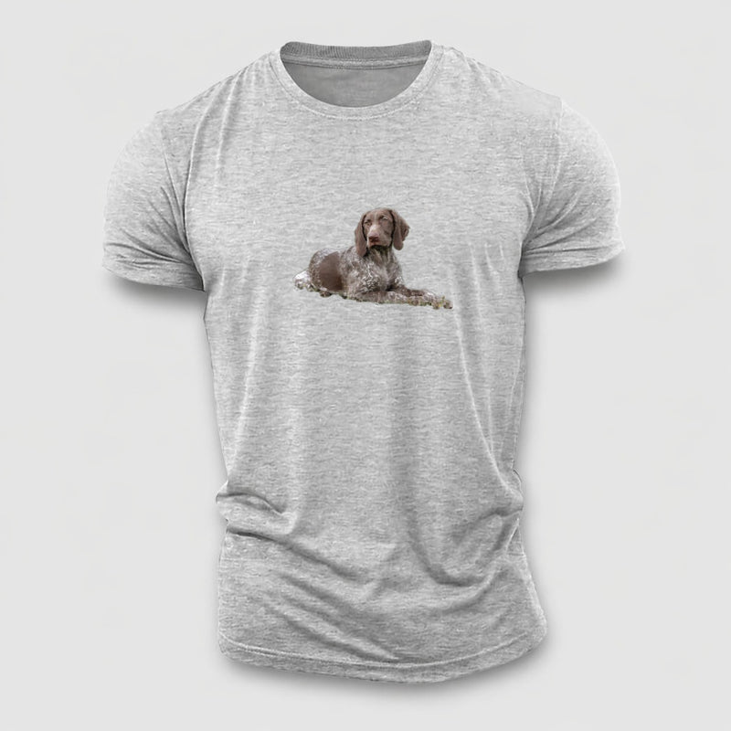 German Shorthaired Pointer 2 Cotton T-Shirt