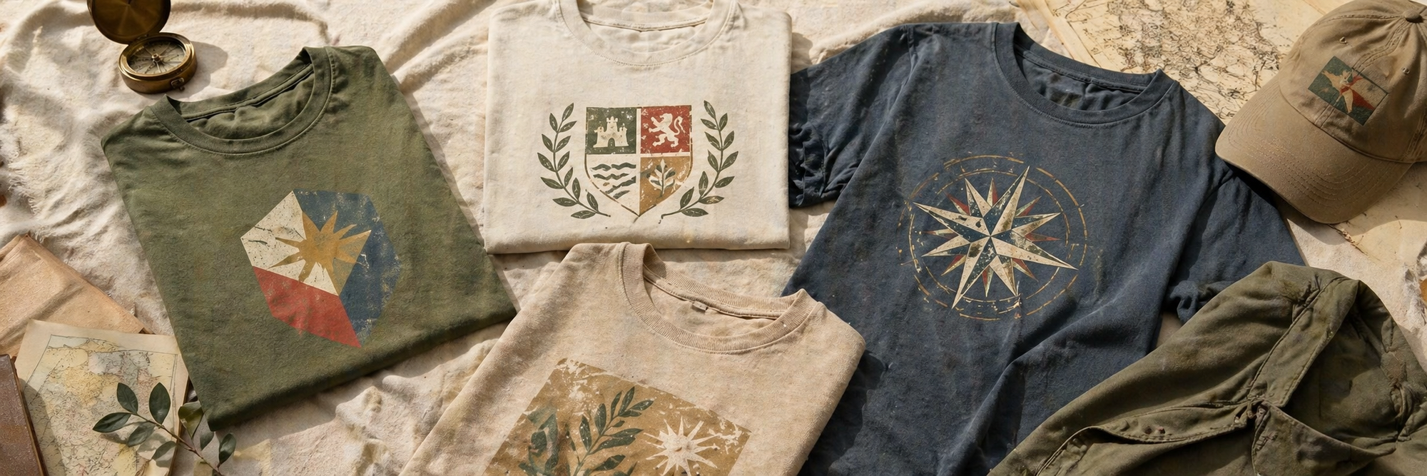 Heritage & flags — banner