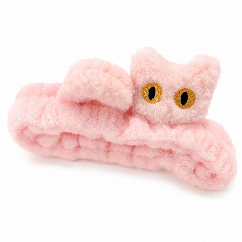 Cat Ear Headband for Skincare Routines