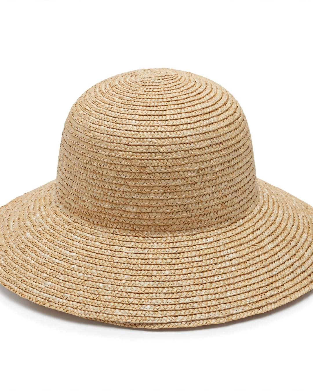 Minimalist Raffia Dome Sun Hat