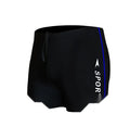 Dark blue sports stripe