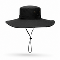 Black fold over buckle vent