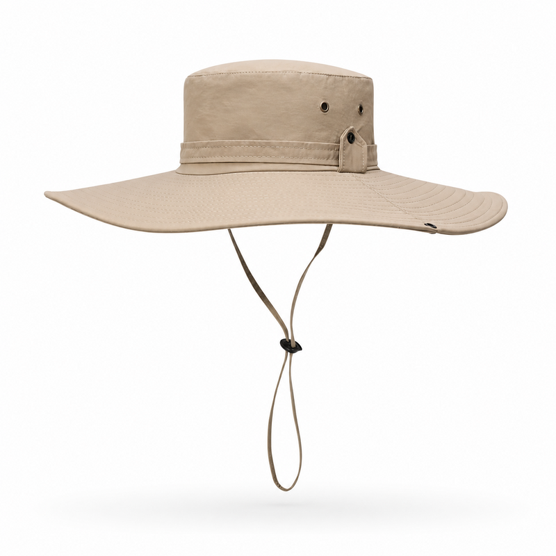 Wide Brim UV Sun Protection Hat for Outdoor Adventures