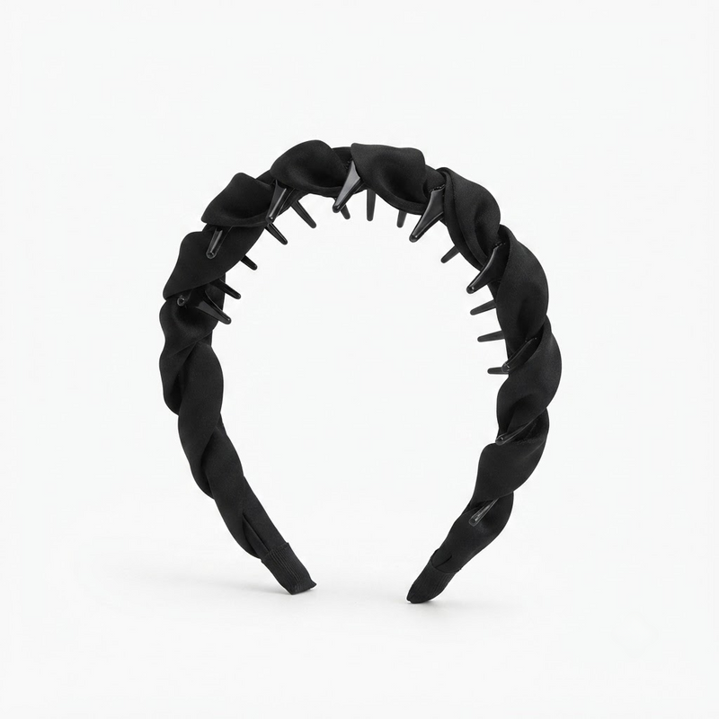 Women's Skull Headband - Premium Satin Hair Band