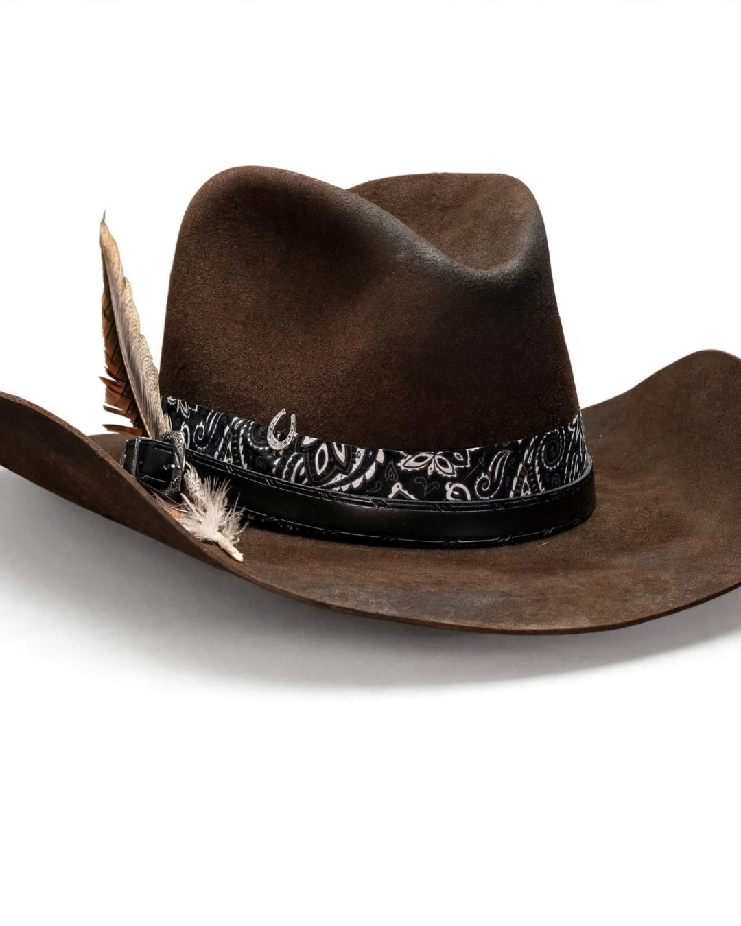 Vintage Wool Felt Cowboy Hat