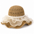 Pearl lace khaki