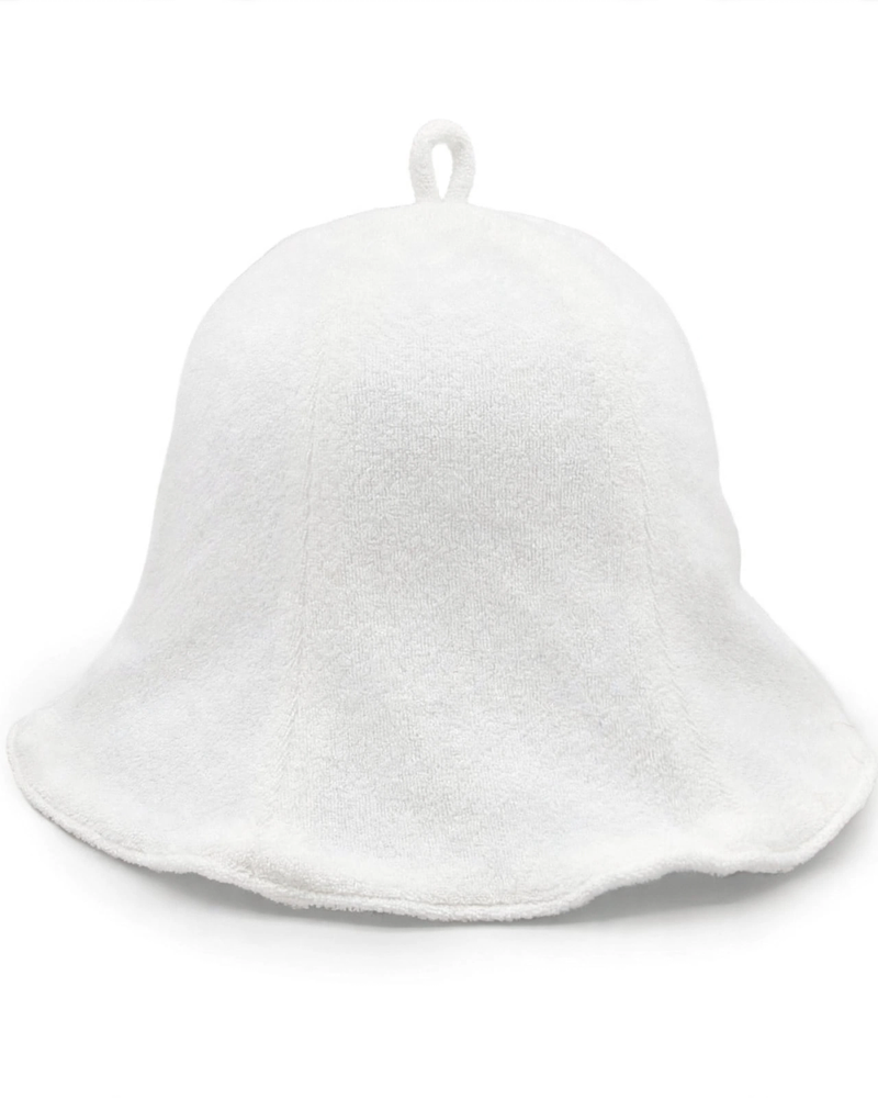 Thick Towel Sauna Cap - Warm Bath Steam Hat