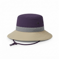 Purple and khaki