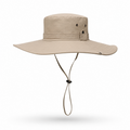 Khaki fold over breathable holes