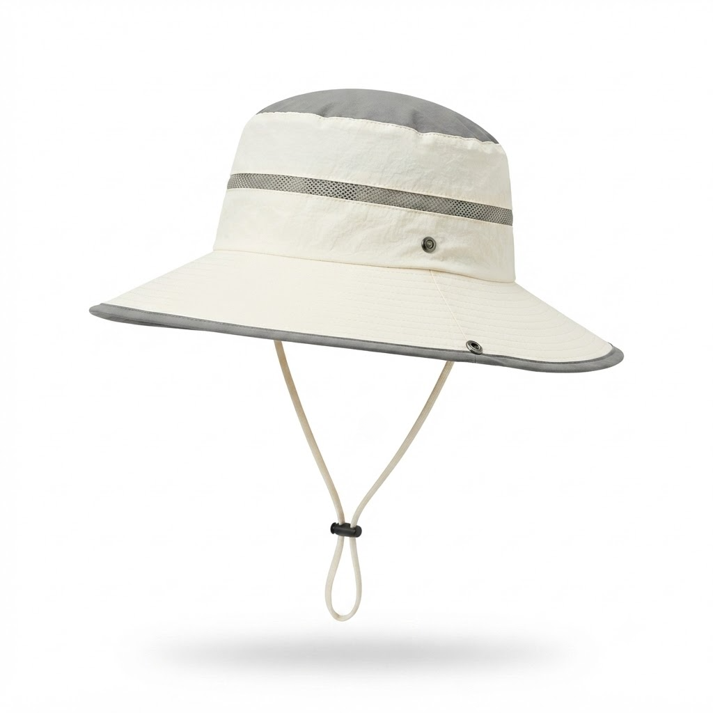 Wide Brim Sun Protection Bucket Hat - UPF Quick-Dry Breathable