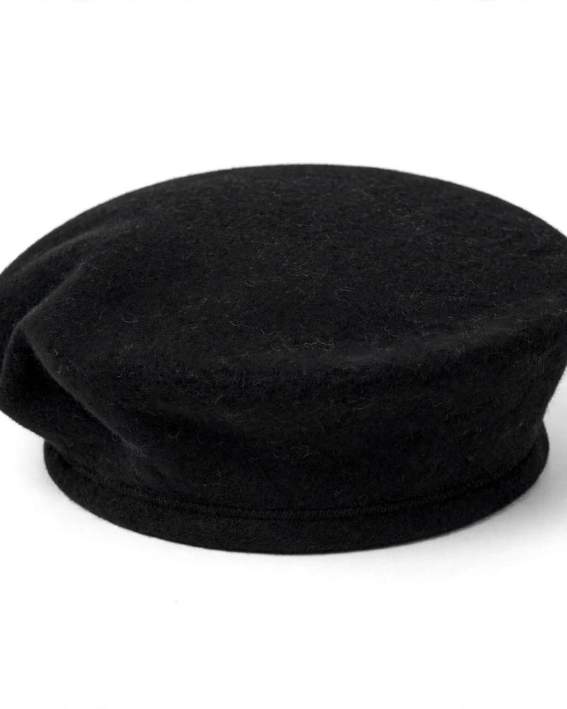 Hepburn-Style Flat Top Beret Hat