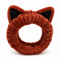 Burgundy 3d cat ears