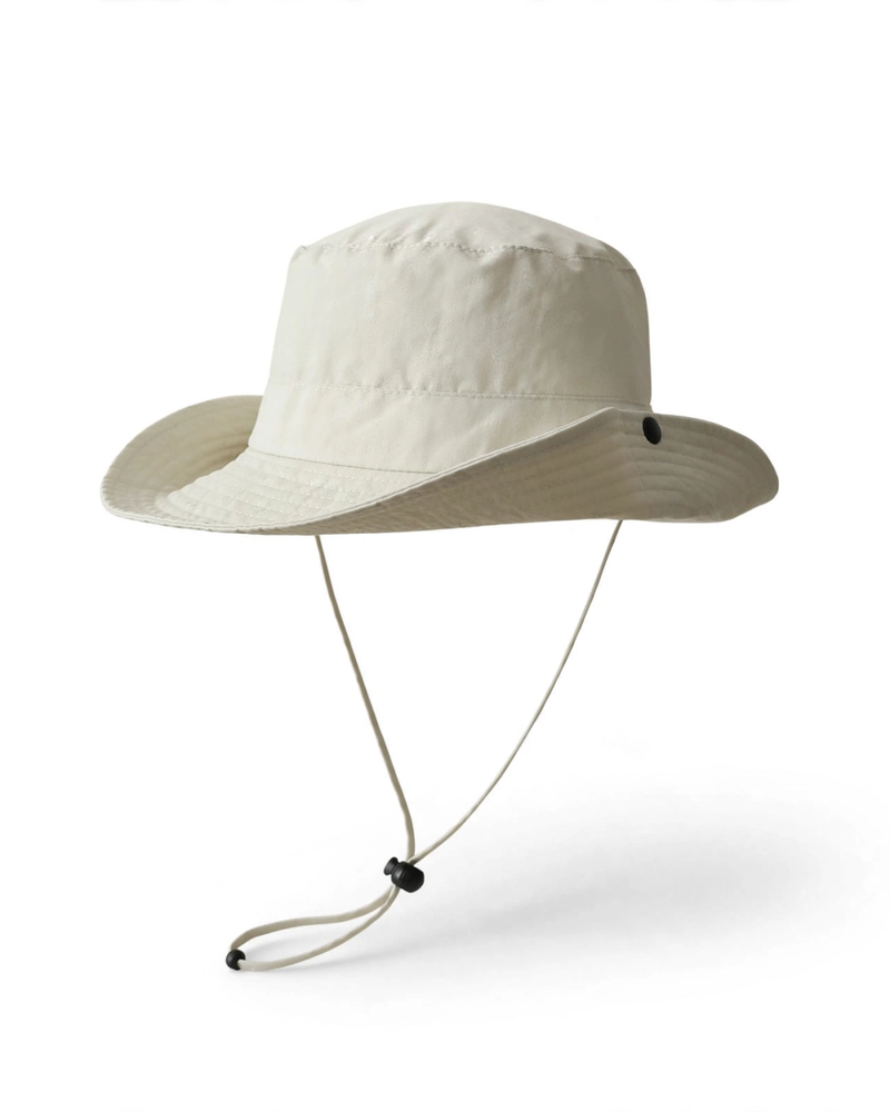 Unisex Quick-Dry Bucket Hat with Chin Strap