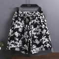 Black & white floral