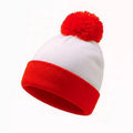 White christmas hat + red pom pom