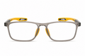 Gray frame with yellow temples   anti blue light