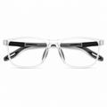 Transparent frame with gray temples   anti blue light