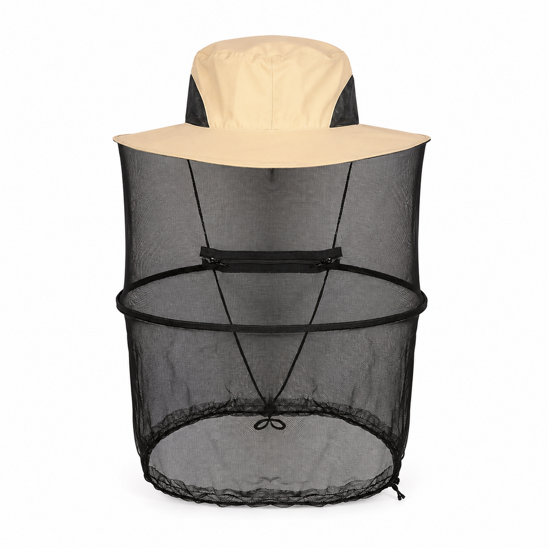 Foldable Beekeeping Hat with Veil - Sun & Mosquito Protection