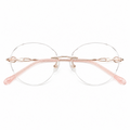 Clear blue light blocking reading glasses