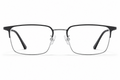 Non magnetic titanium black frame   single vision