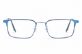 Non magnetic titanium blue frame   multifocal
