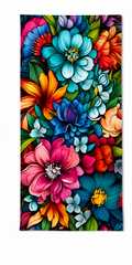Colorful flowers [size/70*140]