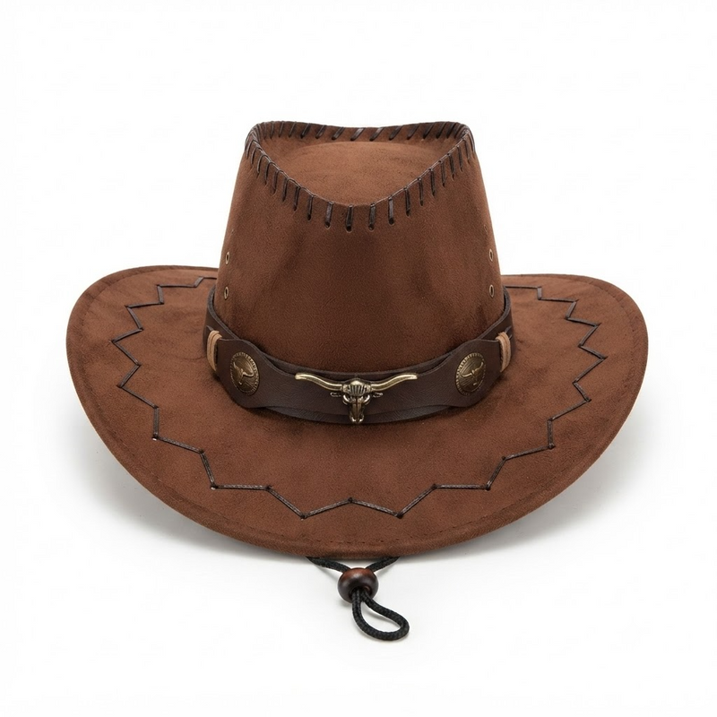 Vintage Western Cowboy Hat - All-Season Sun Protection