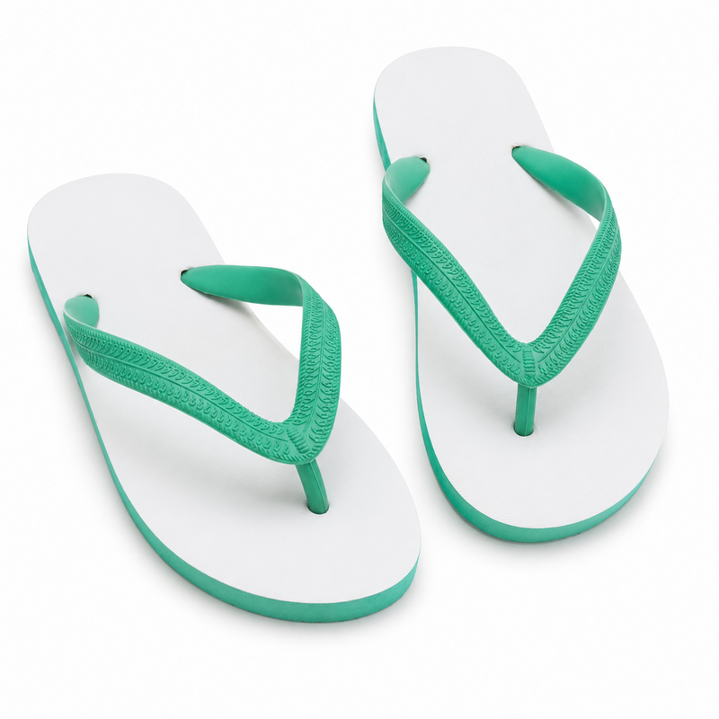 Unisex Rubber Flip-Flops for Beach and Everyday Wear