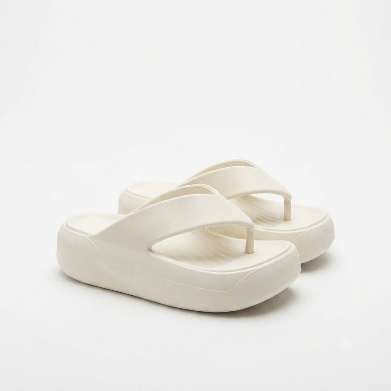 Women's Thick-Soled Platform Flip Flops