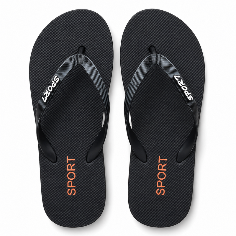 Men's Solid Color Casual Flip-Flops Summer Comfort