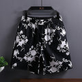 Black bold floral