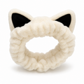 Off white 3d cat ears