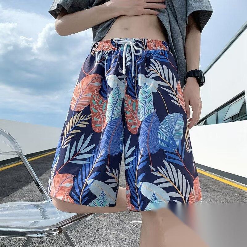 Men's Loose Fit Quick-Dry Beach Shorts