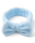 Lake blue bow headband