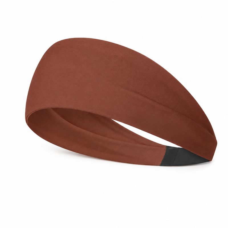 Wide Elastic Sports Headband for Women - Sweat-Wicking Yoga & Workout